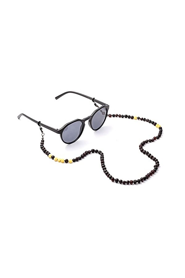 Chaîne de lunettes de soleil, collier dambre pour femme, chaînes de lunettes et cordons pour lunettes, cordon tour de cou po