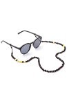 Chaîne de lunettes de soleil, collier dambre pour femme, chaînes de lunettes et cordons pour lunettes, cordon tour de cou po