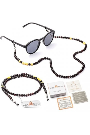 Chaîne de lunettes de soleil, collier dambre pour femme, chaînes de lunettes et cordons pour lunettes, cordon tour de cou po