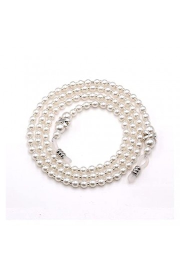 Générique Chaînes de Lunettes en Perles de Perles Lunettes de Lecture Porte-Lunettes Cordons de Sangle pour Femmes Filles Co