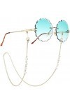 Lunettes Chaînes Transparent Cristal Lecture Lunettes De Soleil Chaînes Perle Femmes Lanière Accessoires Lunettes De Soleil T