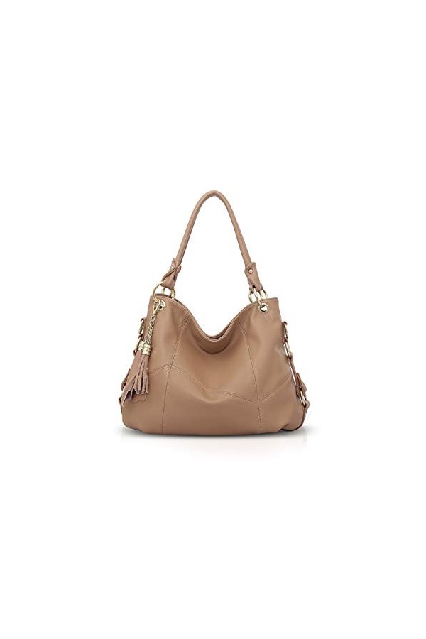 NICOLE & DORIS Sac à Main Femme Grand Mode Sac Epaule Sac à Bandoulière en Cuir Sac Cabas Fourre-Tout Shopping Voyage avec de