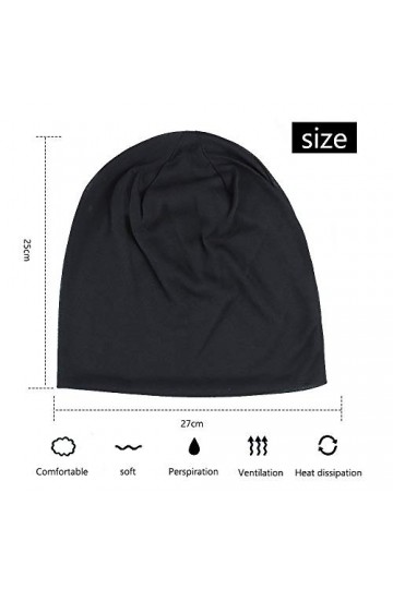 YOFASEN Bonnet Slouchy - Cancer Chimio Casquette en Coton Turban Chapeau Extensible Musulman Foulard pour Femmes Hommes Paque