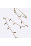SUNMME Goutte deau Perle Lunettes Longe Collier Lunettes Chaîne Anti-Perte Et Anti-Goutte Lunettes Corde