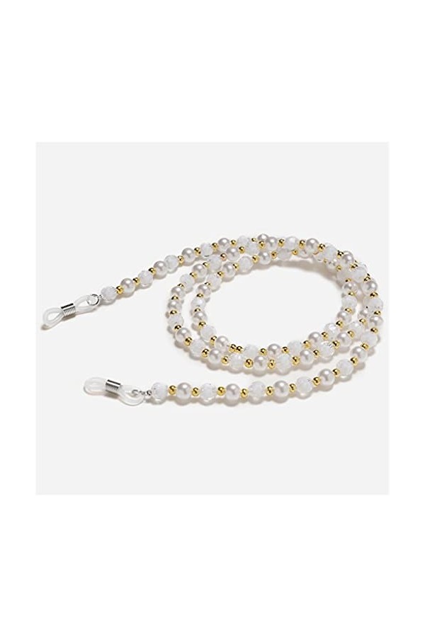 chaîne de lunettes Perles de sept couleurs Lanyard Lanyard Lanyard Lunettes Sangle Lunettes de soleil Cordes Casual Lunettes 