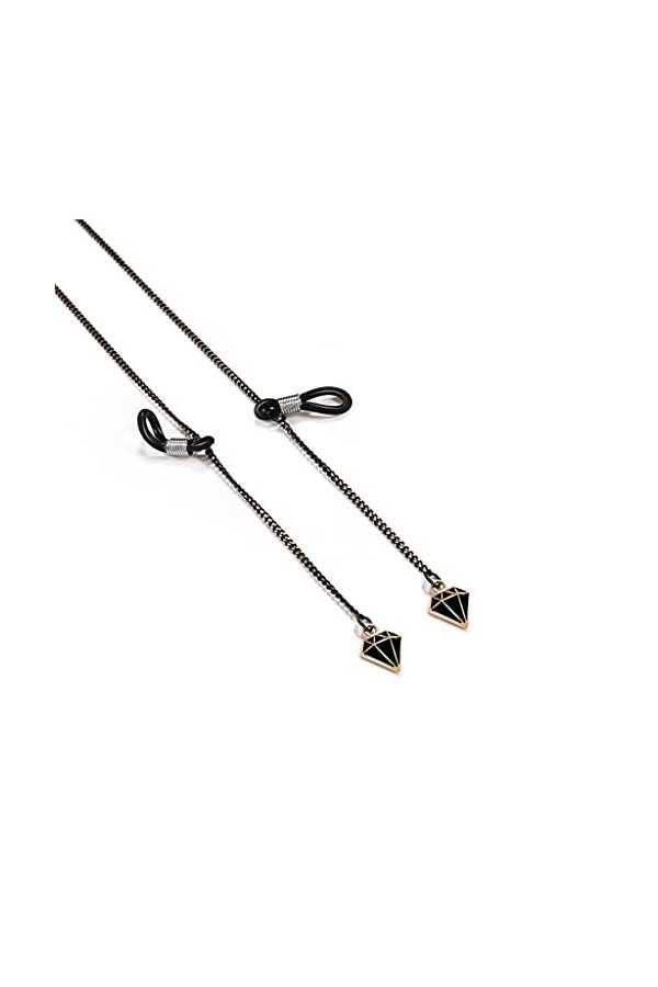 WJCCY STYLE ETHNIC STOCK Cross Cross Pendentif Lanyard Tenez sangle Lecture Lunettes Chaîne Femmes Sunglasses Accessoires Cor