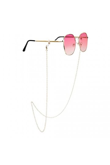 FIDDAA Lunettes Chaîne Masque Sangle Titulaire Femmes Collier Lecture Lunettes De Retenue Multifonctionnel Lunettes De Soleil
