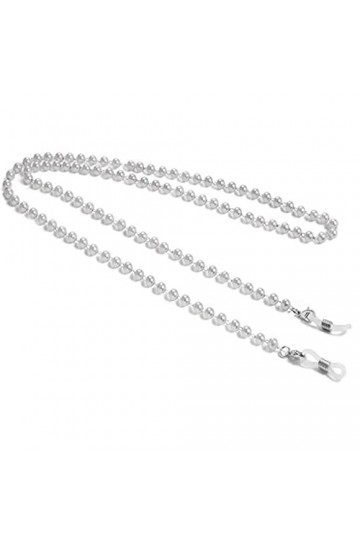 WJCCY Chaîne de lunettes pour femmes Perle Perle Lanière Lanyard Lunettes Sangle Lunettes de soleil Chaînes Cordes Casual Lun