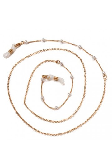 JJZXD Sangle Support Lunettes de Soleil lanière Collier accrocher sur Le Cou Lunettes Femmes Hommes Lunettes chaîne Color : 