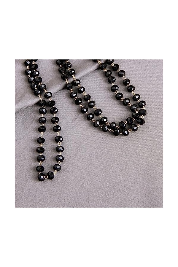 Sweden Chaîne de lunettes perlée Chaîne de lunettes en métal Corde suspendue Cou Lunettes suspendues Corde