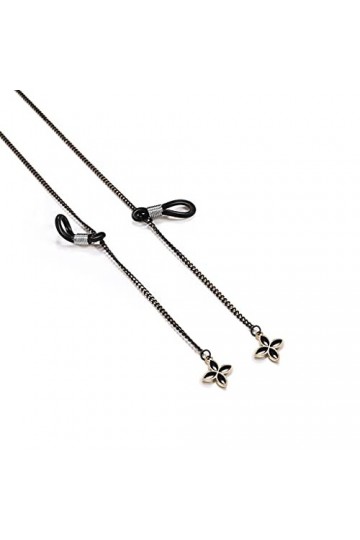 XOUVY Style Ethnique Lune Croix Pendentif Attache Lunettes De Lecture Chaîne Femmes Lunettes De Soleil Accessoires Corde Styl