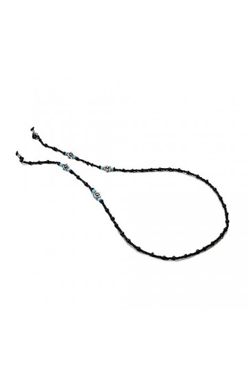 SDFGH Petite chaîne en métal Décolleté Chaîne de lunettes Chaîne de lunettes en perles de cristal vintage Color : D, Size : 