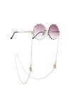 Chaîne de Lunettes for Femmes Fleurs Longe Lunettes de Mode Sangle Lunettes de Soleil Cordons Accessoires de Lunettes Décontr