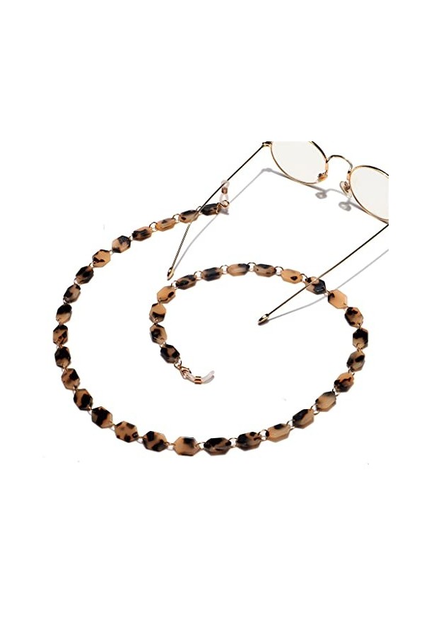 SUNMME Accessoires de chaîne Bicolores de chaîne de Longe de chaîne de Lunettes acryliques de Mode européenne et américaine