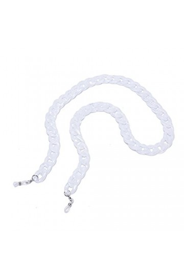 XOUVY Chaîne de Lunettes de Soleil en Acrylique Chaîne de Lunettes pour Dames Lunettes de Lecture Chaîne de Cou Suspendue Por