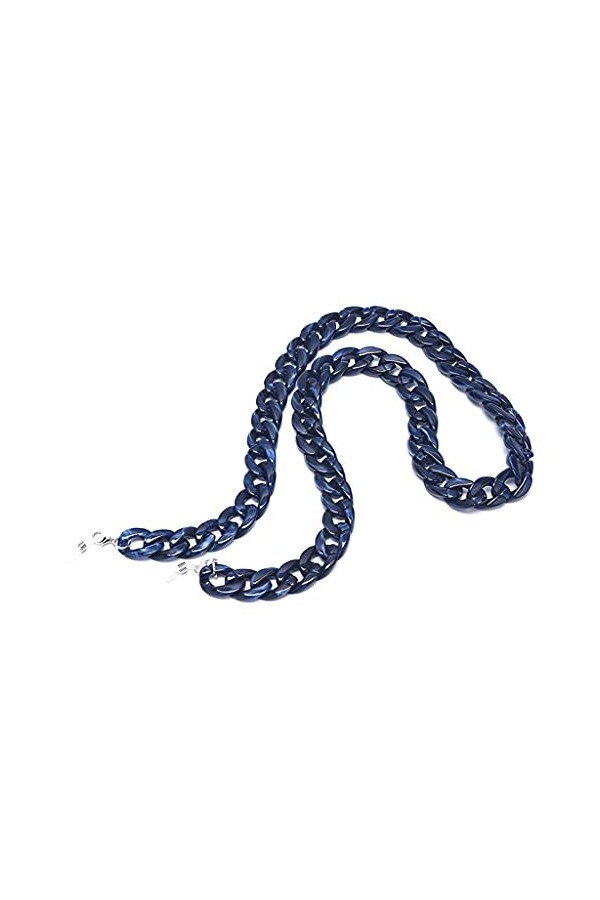 XOUVY Chaîne de Lunettes de Soleil en Acrylique Chaîne de Lunettes pour Dames Lunettes de Lecture Chaîne de Cou Suspendue Por