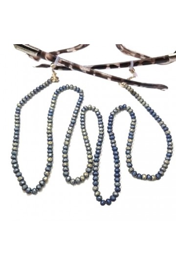 Sweden Acrylique, boucle de chaîne de lunettes, chaîne de lunettes for femmes Color : 1-Pack, Size : 75cm 