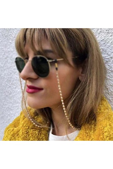 WJCCY Verres Chaîne pour femmes Pearl Inlid Lanyard Lanyard Lanyard Lunettes de soleil Sunglasses Cordes Casual Lunettes Acce