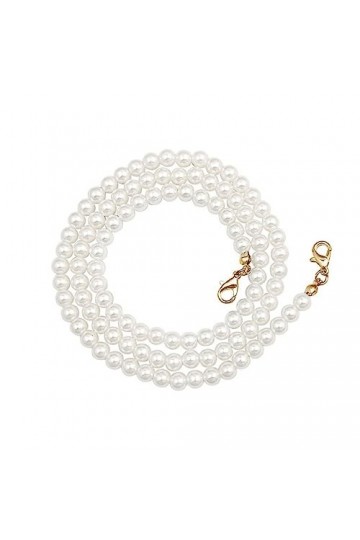 NXYDQ Imitation Perle Lunettes Longe Chaîne Antidérapante Color : D, Size : 60 