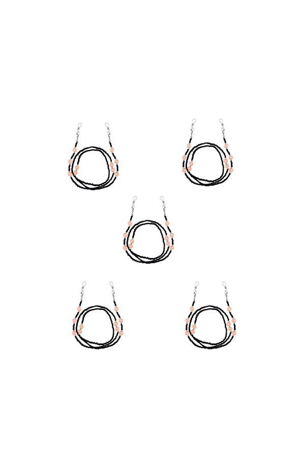 BREAKA 5 pièces de chaîne for les yeux en alliage, antirouille, imperméable, robuste, antidérapante, antichute, adaptée aux m