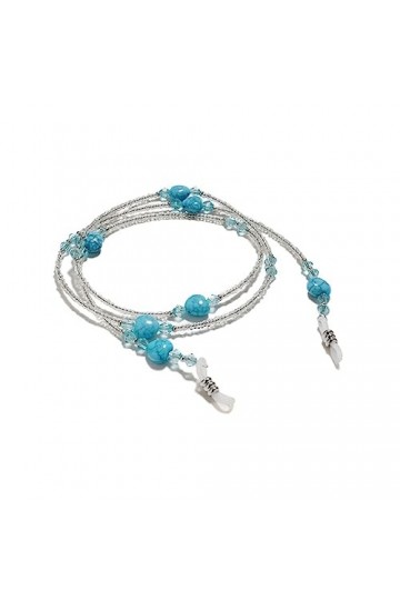 SDFGH Chaîne de perles colorées Chaîne de cou Chaîne de lunettes anti-perte Corde de lunettes Chaîne de corde perlée Color :