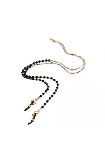 Sweden Corde de lunettes Chaîne de lunettes Chaîne de lunettes en métal Corde suspendue Cou suspendu Color : Argento, Size :