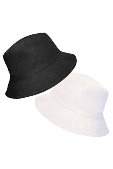 TOSKATOK® Ladies Womens Reversible Cotton Bucket Sun Hat - 2 Hats in 1-1
