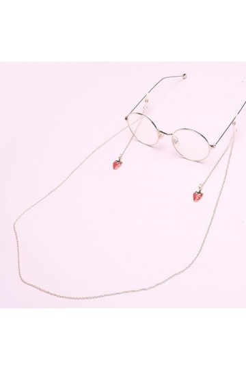 OQHAIR Lunettes de soleil lunettes corde pendentif lunettes chaîne pas facile à décolorer lunettes corde D 85CM 