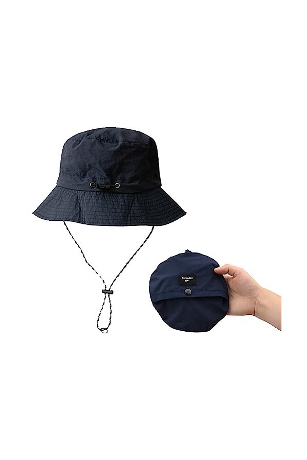 Hileyu Chapeau Sarrasin Casquette de Festival Chapeau de pêcheur Chapeau de Safari à séchage Rapide Chapeau Boonie Sun UV Pro