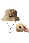 Hileyu Chapeau Sarrasin Casquette de Festival Chapeau de pêcheur Chapeau de Safari à séchage Rapide Chapeau Boonie Sun UV Pro