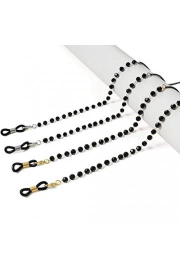 FIDDAA 2 pièces chaînes de Lunettes for Femmes Lunettes Porte-chaîne Lunettes Sangle Lunettes chaîne Lunettes Cordon lanière 