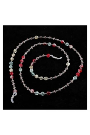 Lunettes Lunettes Cordon Collier Collier Lunettes de Soleil Tour de Cou Chaîne Longe for Femmes et Filles Color : A Size : 6