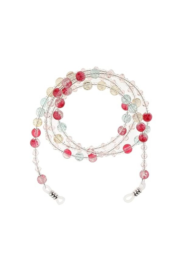 Lunettes Lunettes Cordon Collier Collier Lunettes de Soleil Tour de Cou Chaîne Longe for Femmes et Filles Color : A Size : 6