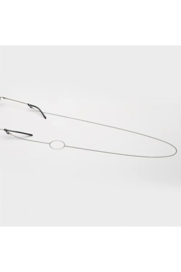 SUNMME Lunettes chaîne en Acier Inoxydable Lunettes Corde Longe Lunettes Accessoires chaîne de Lunettes Pas Facile à se faner