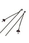 Lunettes Corde Pendaison Cou Mode Parapluie Noir Pendentif Chaîne Lunettes De Soleil avec Chaîne De Lunettes