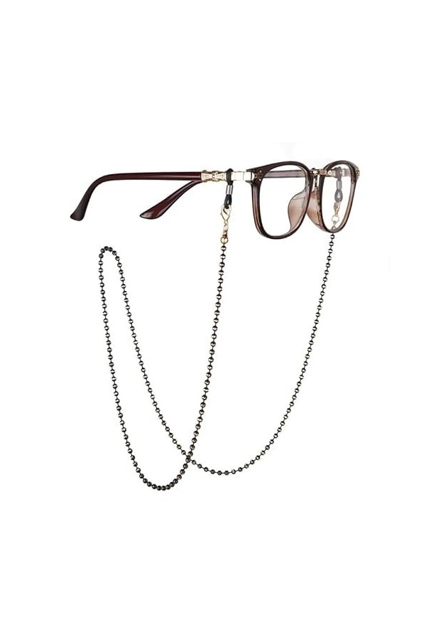 LHLLHL Chaîne en métal Perle Chaîne de Perles Chaîne de Lunettes Chaîne de Pendentif de Cou Chaîne de Lunettes Chaîne de Lune