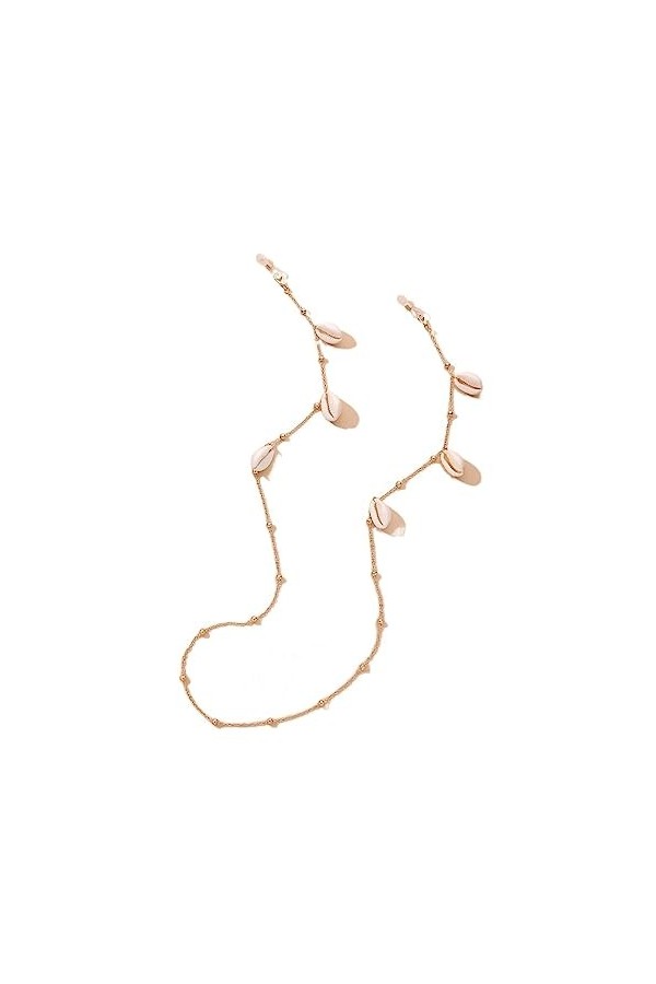 LHLLHL Coquillage Perle Gland Boule Lien Lunettes ChaînesSunglasses Sangle Cordon Titulaire