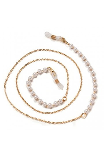 LEIGE Sangle Support Lunettes de Soleil lanière Collier accrocher sur Le Cou Lunettes Femmes Hommes Lunettes chaîne Color : 