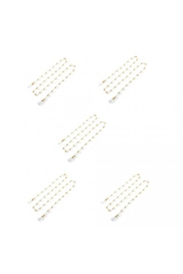 SBTRKT 5 pièces de chaîne à œil en alliage, solide et durable, facile à transporter, antidérapante et antichute, adaptée aux 