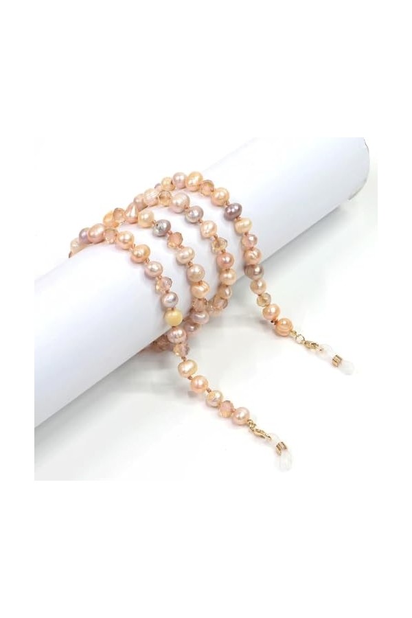 Sweden Lunettes de Soleil en Perles, chaîne, Lunettes sans Corde coulissante