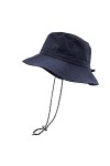 lifwimner Imperméable Pêche Chapeaux,Chapeau de Soleil pour Femme,Seau Pluie Chapeau Menton Lacets Séchage Rapide Packaging B