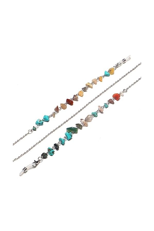 LHLLHL Chaîne Lunettes Collier Lunettes de Soleil Myope Presbytie Anti-Perte Lunettes Corde Oeil Longe Color : D, Size : 70C