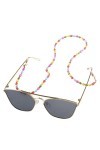SUNMME Plage Sable Couleur Goutte deau Coquille Lunettes chaîne Mode Lunettes Corde Longe