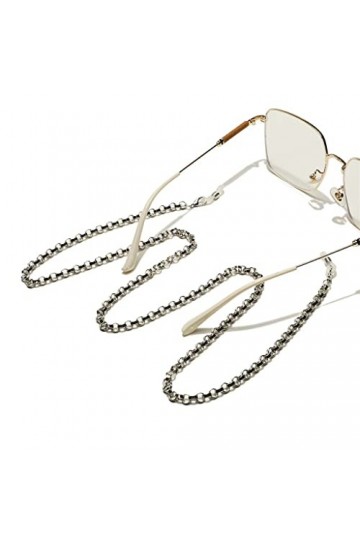 OITTO Lunettes Rondes chaîne Suspendue presbytie Anti-Perte Anti-Chute Lunettes Corde chaîne de Lunettes