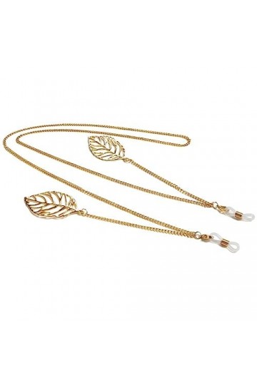 LHLLHL Lunettes de Soleil Lose Proof Lunettes Corde Lunettes Chaîne Lunettes Chaîne Lunettes Corde Feuilles