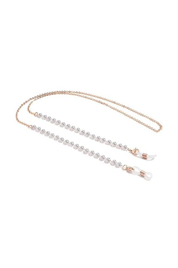 TKFDC Perle Black Perle Lunettes Lecture Lunettes Lunettes de soleil Sanging Chaîne Lunettes de soleil Spectacles Titulaire C