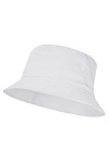 Umeepar - Chapeau bob Unisexe 100% Coton - Chapeau de Soleil Pliable - Plaine Orange