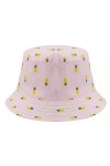 Umeepar - Chapeau bob Unisexe 100% Coton - Chapeau de Soleil Pliable - Plaine Orange