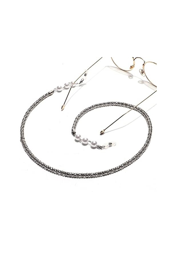 OITTO Metal Glasses Rope Glasses Chain Non-Fade Silver Pearl Corn Chain Color : D, Size : 1 Color : D, Size : 1 