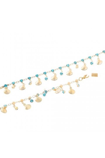 SUNMME Chaîne de Mode Or Strass Lunettes chaîne Lunettes de Lecture chaîne Anti-Perte